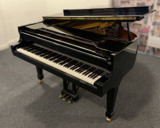 Steinway & Sons B-211 Flügel - schwarz poliert - Hamburg 1984