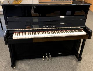 Karl Lang Klavier, schwarz poliert, Baujahr 2016