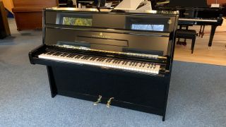 Steinway & Sons Z-114 Klavier von 1971, schwarz poliert