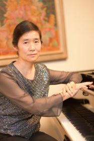 Die Pianistin Atsuko Seki